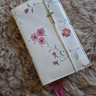 Bijbelhoes Tafelzeil Bella Bloemetjes voor JB Schoolbijbel