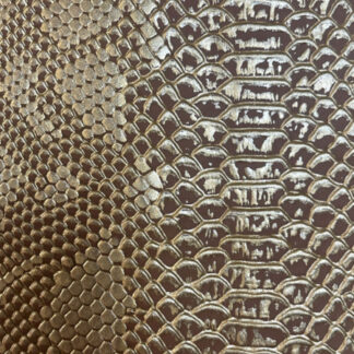 Bijbelhoes Kunstleer Croco Goud
