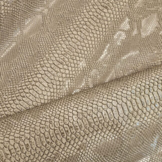 Bijbelhoes Kunstleer Croco Beige