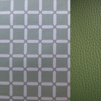Bijbelhoes Tafelzeil Wafel Oudgroen incl. rug van Kunstleer Olive