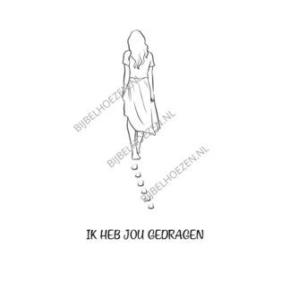 Voetstappen in zand