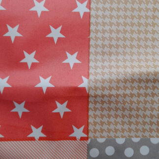 Bijbelhoes patchwork voor JB Schoolbijbel