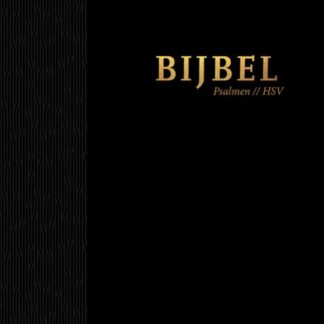 Bijbel (HSV) met Psalmen - hardcover zwart