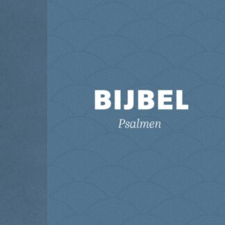 Bijbel (HSV) met Psalmen - hardcover blauw met schelpen