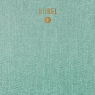HSV Bijbel groenwit 10x15 koker