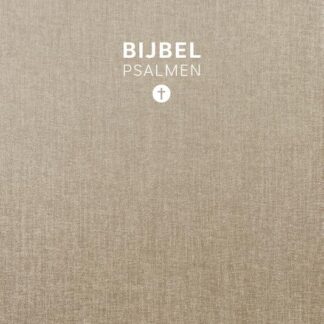 HSV Bijbel met Psalmen - linnen taupe