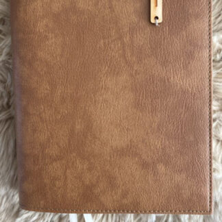 HSV Schoolbijbel: Bijbelhoes Vegan Leather Cognac