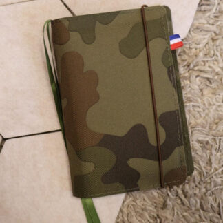HSV met Psalmen 15,6: Bijbelhoes tafelzeil Camouflage