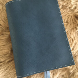 HSV jongens en meiden Bijbel: Bijbelhoes Vegan Leather Middenblauw