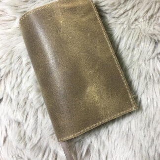 HSV jongens en meiden Bijbel: Bijbelhoes vintage leer bruin