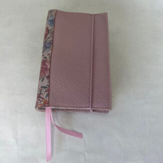 HSV limited edition: Bijbelhoes echt leer Lila incl. rug bloemen