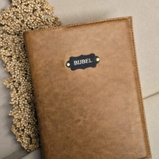Bijbelhoes Vegan Leather Cedar