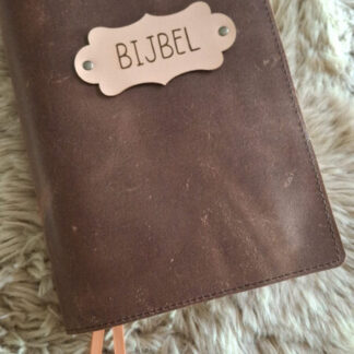 BMU 20,8: Bijbelhoes Vintage Donker bruin