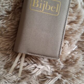 NBV 21 compact: Bijbelhoes Silverguard Taupe